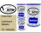 Preview: Chevrolet, Cashmere Metallic, 15 / WA929L: 500ml Lackdose + 500ml Klarlack + 250ml Härter - Set, von ATW Autoteile West.